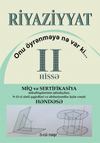 Riyaziyyat (II hissə)