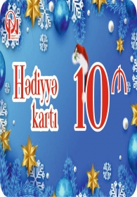 10 AZN-lik HƏDİYYƏ KARTI