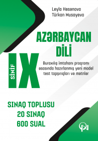 Azərbaycan dili sınaqlar toplusu IX sinif