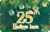 25 AZN-lik HƏDİYYƏ KARTI