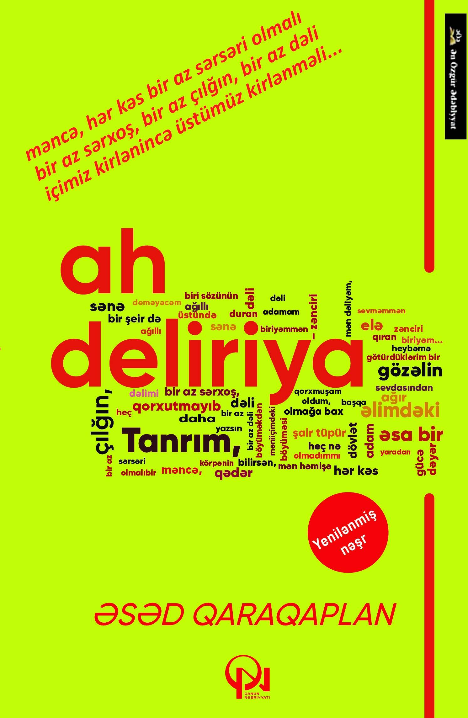 Ah Deliriya - Qanun.Az | Kitablar | Ədəbiyyat