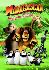 Madagascar - Boyama kitabı