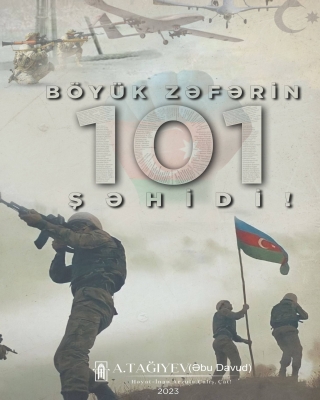 B&ouml;y&uuml;k zəfərin 101 şəhidi!