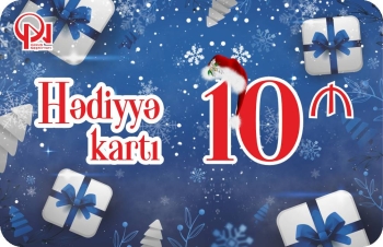 10 AZN-lik HƏDİYYƏ KARTI