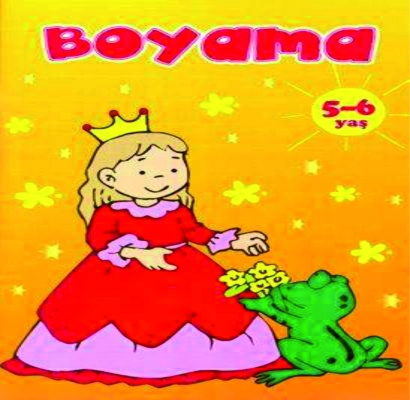 Boyama - 5-6 yaşlı uşaqlar &uuml;&ccedil;&uuml;n