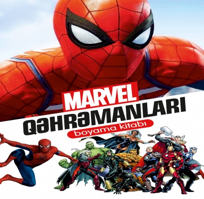 Boyama - Marvel qəhrəmanları