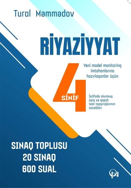 Riyaziyyat 4-c&uuml; sinif