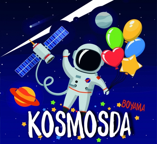Kosmosda (Boyama)