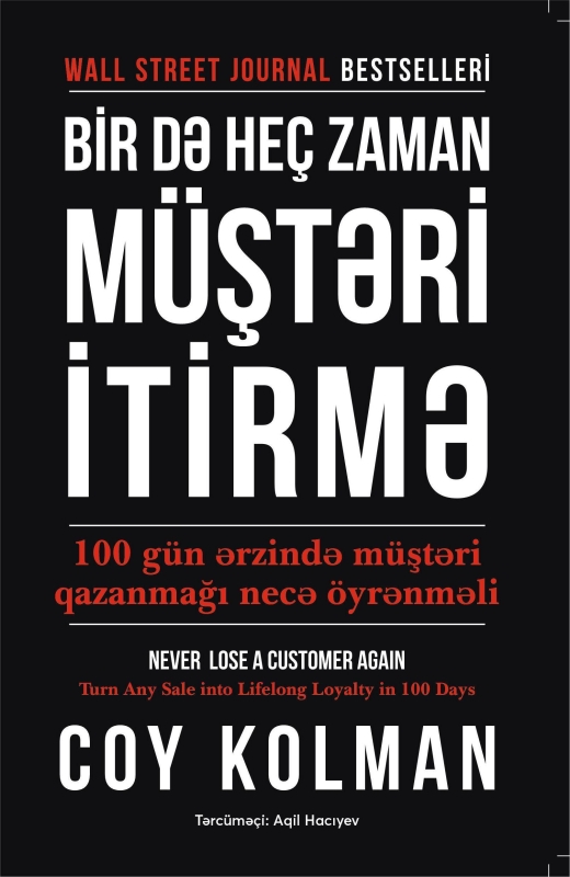 Bir də he&ccedil; zaman m&uuml;ştəri itirmə