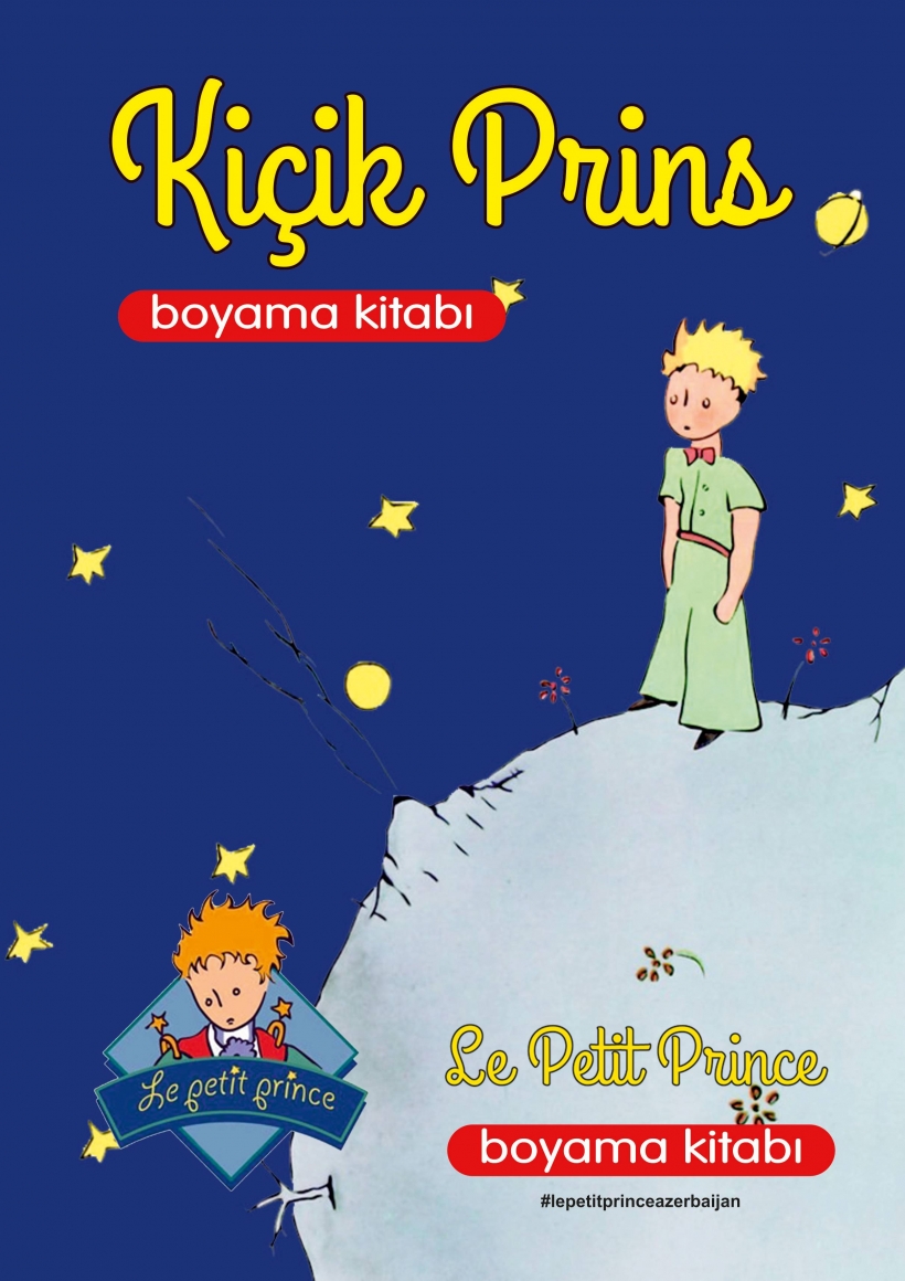 Ki&ccedil;ik prins - boyama kitabı