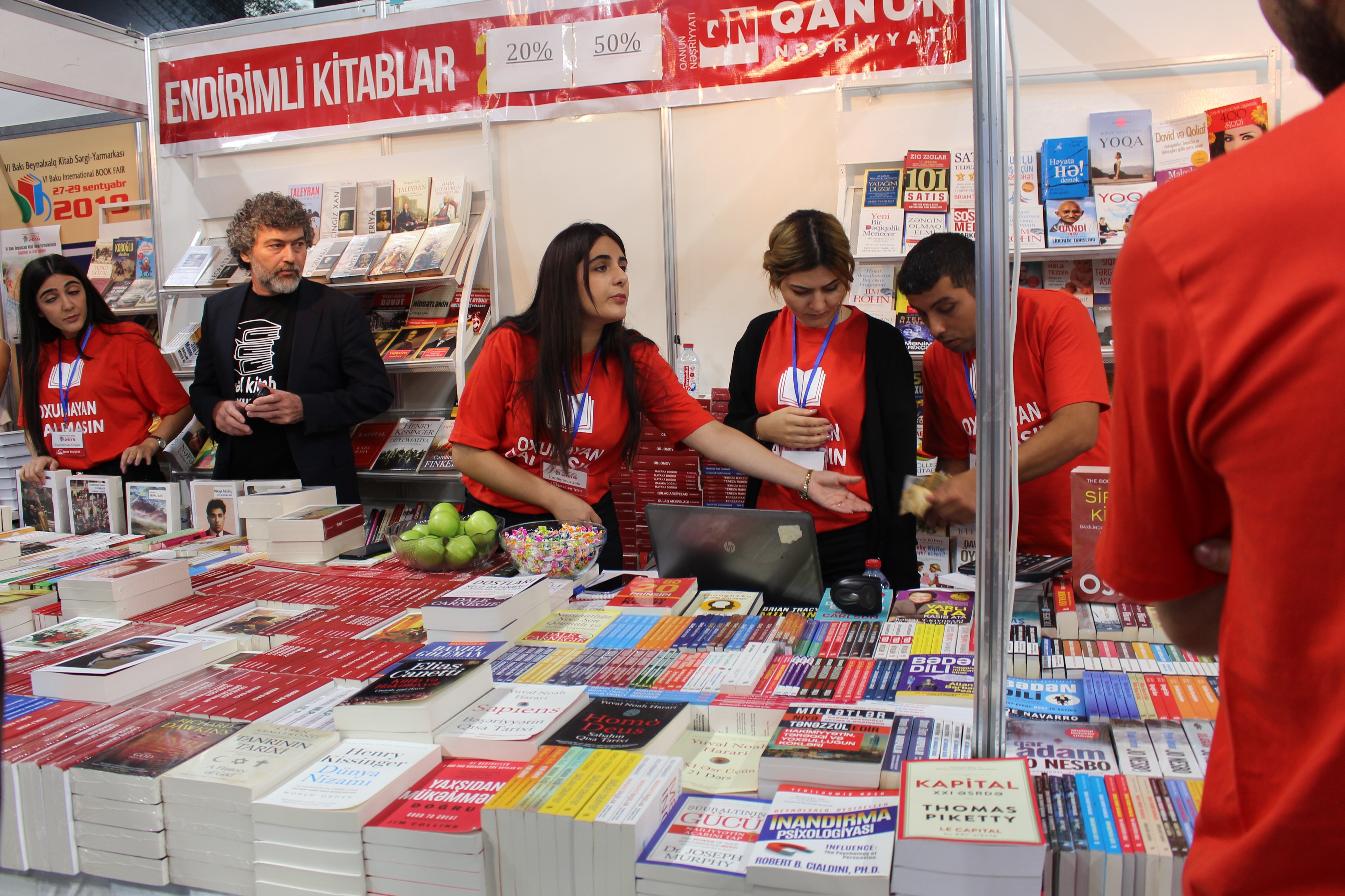 VI Bakı Beynəlxalq Kitab Sərgi-Yarmarkası yekunlaşdı VI Bakı Beynəlxalq Kitab Sərgi-Yarmarkası yekunlaşdı