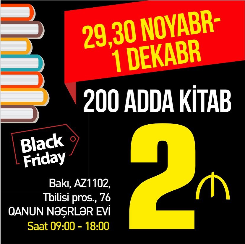 “Black Friday” fürsəti “Black Friday” fürsəti