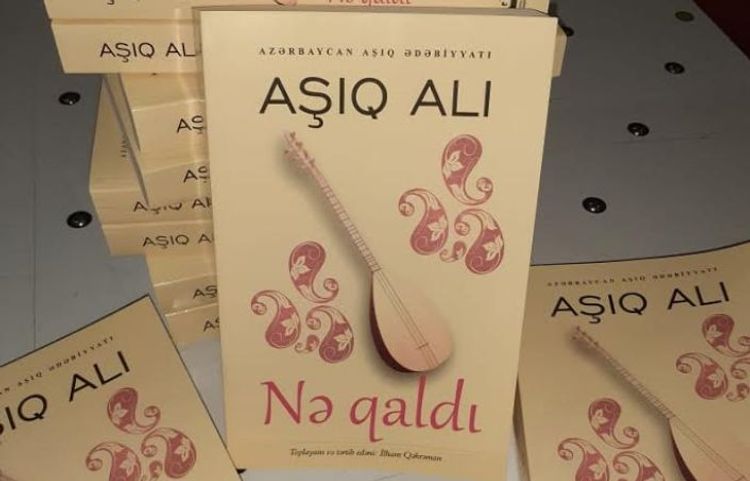 Aşıq Alının kitabı çap olundu Aşıq Alının kitabı çap olundu