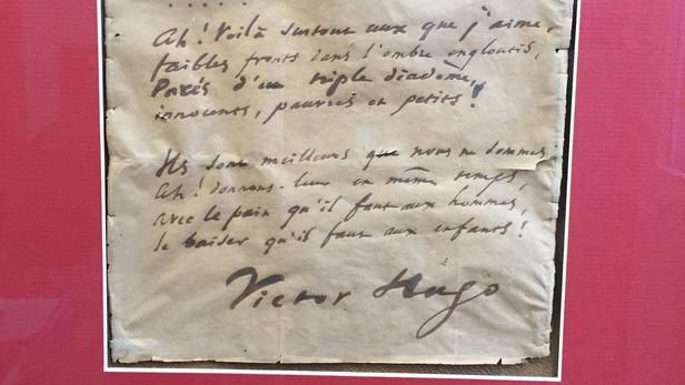 Fransada Hüqonun əlyazması və unudulmuş şeiri aşkarlanıb Fransada Hüqonun əlyazması və unudulmuş şeiri aşkarlanıb